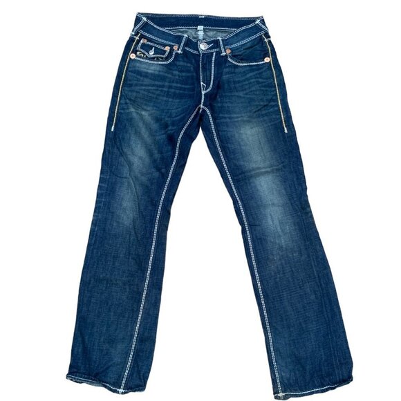 Vintage True Religion Jeans Size 31 STRAIGHT ROPE STITCH - Picture 6 of 8